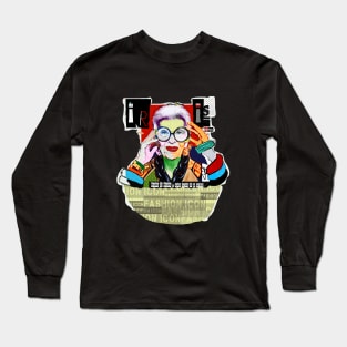 Iris Apfel Iconic Long Sleeve T-Shirt